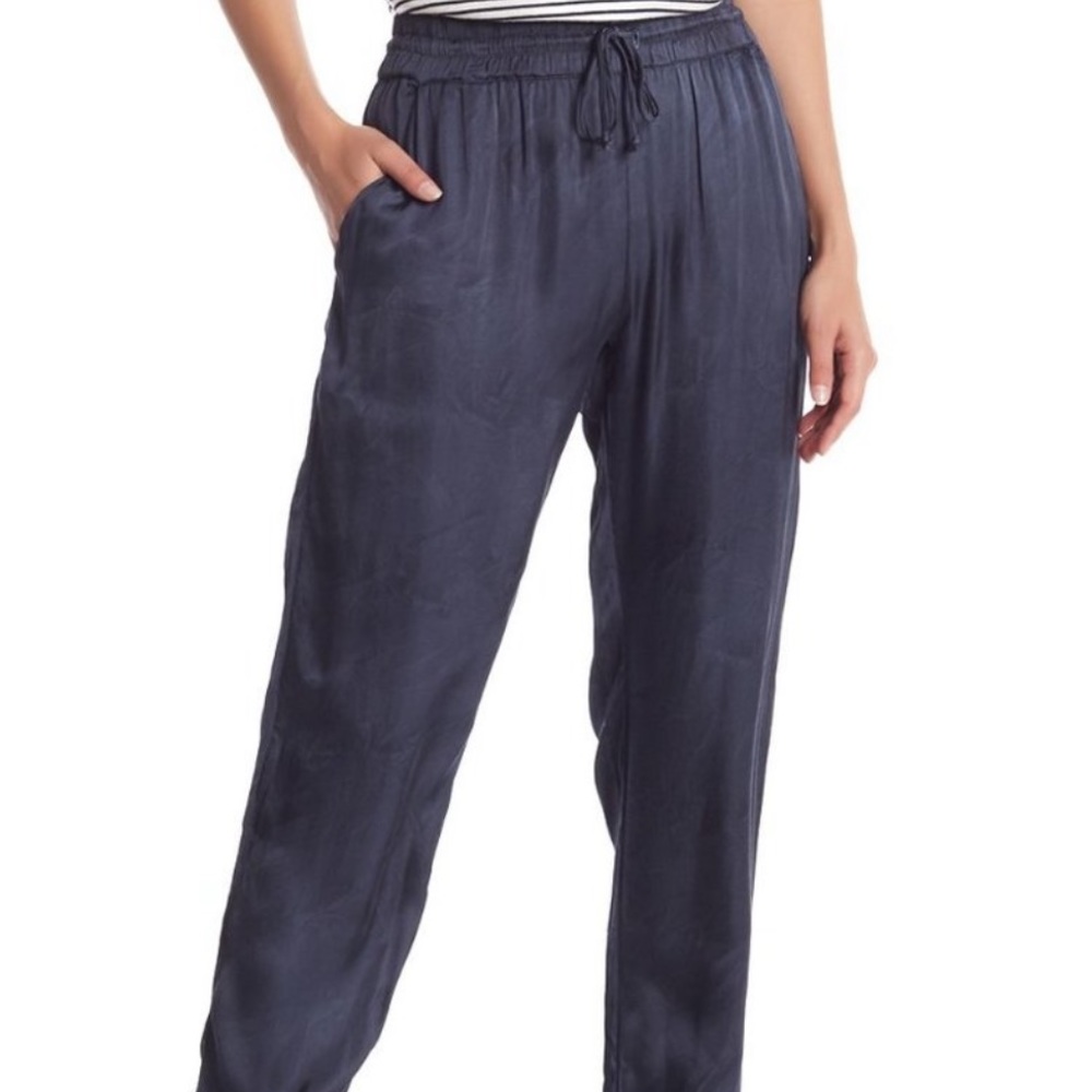 Satin Effect Joggers Young Fabulous and Broke